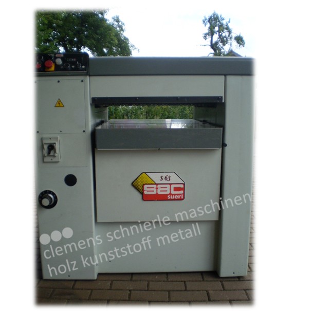 SAC Dickenhobelmaschine 630mm Hobelbreite